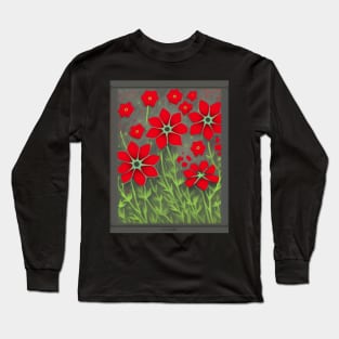 Auntie Says, Look at the fowers Long Sleeve T-Shirt